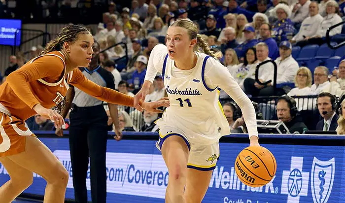 Female basketball player yelling
